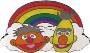 Bert and Ernie buckle